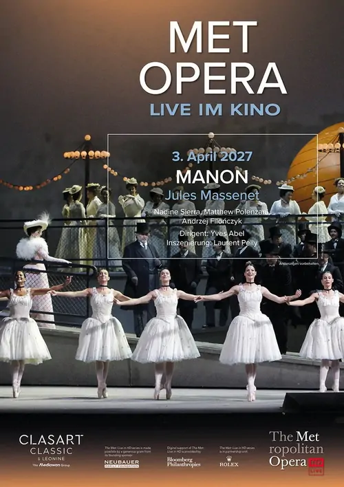 The Metropolitan Opera 2026/27: Manon